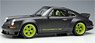 Singer 911 DLS Matte Visible Carbon (Light Green Wheel) (Diecast Car)