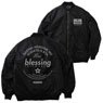 Saekano: How to Raise a Boring Girlfriend Fine Blessing Software MA-1 Jacket Black M (Anime Toy)