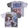 Evangelion Asuka Shikinami Langley Double Sided Full Graphic T-Shirt WILLE Ver. S (Anime Toy)