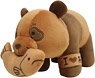 Jujutsu Kaisen Panda Wood Carving Style Plush (Anime Toy)
