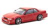 VERTEX Nissan Silvia S13 Red Metallic (Diecast Car)