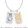 Megami no Cafe Terrace Fairy Tale Series Acrylic Dog Tags Necklace Akane Hououji (Anime Toy)