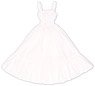 AZO2 Sunshine Dress (White) (Fashion Doll)