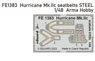 Hurricane Mk.IIc Seatbelts STEEL (for Arma Hobby) (Plastic model)