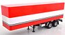 Truck Trailer red/white (Diecast Car)