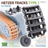 Hetzer Tracks Type 1 for TAKOM (Plastic model)