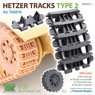 Hetzer Tracks Type 2 for TAMIYA (Plastic model)