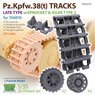 Pz.Kpfw.38(t) Tracks Late Type w/Sprocket & Idler Type 2 (Plastic model)