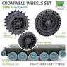 Cromwell Wheels Type 1 Set for TAMIYA (Plastic model)