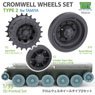 Cromwell Wheels Type 2 Set for TAMIYA (Plastic model)