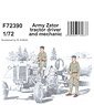 Army Zetor Tractor Driver and Mechanic (Plastic model)