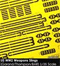 US WWII Weapons Sings (Garand/Thompson/BAR) (Plastic model)