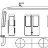 1/80(HO) Shin-Keisei Electric Railway Type 8800 Six Car Kit (6-Car Unassembled Kit) (Model Train)