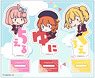 Princess Connect! Re:Dive Name Pitanko Acrylic Stand D: Yuni & Chieru & Chloe (Anime Toy)