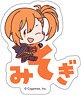 Princess Connect! Re:Dive Name Pitanko Die-cut Sticker F: Misogi (Anime Toy)