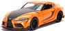 F&F Toyota GR Supra Orange (Diecast Car)
