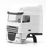 (HO) DAF XF105 SSC Cab wind deflector, Roof spoiler, Chassis w/Cover (2 Pieces) (Model Train)
