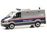 (HO) フォルクスワーゲン クラフター カステン フラットルーフ オーストリア警察 護送車 (鉄道模型)