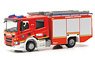(HO) スカニア CP クルーキャブ 消防車両 サンタンデール消防団 [Scania CP Crewcab HL] (鉄道模型)