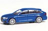(HO) Audi A6 Avant sepang Blue Metallic (Model Train)