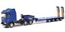 (HO) Scania CR ND Lowboy Semi Trailer `Defense Technology Office for Minitions and Weapons` [Scania CR ND 6x6 SZ] (Model Train)