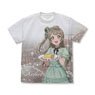 Love Live! Kotori Minami Full Graphic T-Shirt Party Dress Ver. White S (Anime Toy)