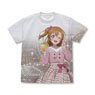 Love Live! Honoka Kosaka Full Graphic T-Shirt Party Dress Ver. White S (Anime Toy)