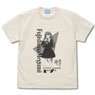 Hasu no Sora Jogakuin School Idol Club Megumi Fujishima T-Shirt Vanilla White L (Anime Toy)