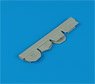 Me 262 Undercarriage Covers (for Tamiya) (Plastic model)