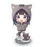 Rent-A-Girlfriend Puchichoko Acrylic Stand [Mini Yaemori] Kemomimi Parka (Anime Toy)