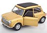 Mini Cooper Sunroof Gold Metallic RHD (Diecast Car)