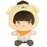 Blue Lock x Sanrio Characters Munyugurumi Mascot Meguru Bachira x Pom Pom Purin (Anime Toy)