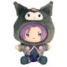 Blue Lock x Sanrio Characters Munyugurumi Mascot Reo Mikage x Kuromi (Anime Toy)