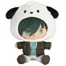 Blue Lock x Sanrio Characters Munyugurumi Mascot Rin Itoshi x Pochacco (Anime Toy)