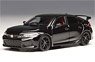 Honda Civic TypeR (FL5) Bonnet Opening and Closing Crystal Black (Diecast Car)