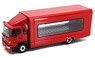 Tiny City HINO500 Covered Vehicle Transporter (Red) (Diecast Car)