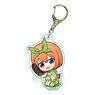 Gyugyutto Acrylic Key Ring The Quintessential Quintuplets 3 Yotsuba Nakano (Anime Toy)