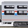 Amtrak(R) Viewliner(R) II Sleeper, Diner, Baggage-Dormitory Phase III Four Car Set (Add-on 4-Car Set) (Model Train)