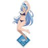 KonoSuba: God`s Blessing on this Wonderful World! 3 [Especially Illustrated] Aqua Swimwear Ver. Acrylic Stand (Large) (Anime Toy)