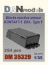 Blocks reactive armour KONTAKT-1. ERA. Type 1 (264 pcs) (Plastic model)