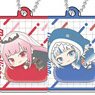 Pitatto Acrylic Key Ring Hololive Hug Meets B Box (Set of 10) (Anime Toy)