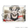 TV Animation [Tokyo Revengers] Vest Shot Acrylic Block Black Hair Mikey (Anime Toy)