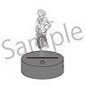TV Animation [Tokyo Revengers] LED Acrylic Stand Ink Painting Mikey (Anime Toy)
