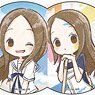 Can Badge [Teasing Master Takagi-san] 03 Marine Sailor & Paint Play Ver. Box (Graff Art Illustration) (Set of 6) (Anime Toy)