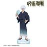 TV Animation [Jujutsu Kaisen] Hanayashiki Collaboration [Especially Illustrated] Kaigyoku / Gyokusetsu Satoru Gojo Yukata Ver. Extra Large Acrylic Stand (Anime Toy)