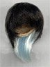 Piccodo Doll Wig Mullet Hair (Blue Dip-Dye) (Fashion Doll)