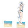 [Date A Live IV] [Especially Illustrated] Extra Large Acrylic Stand (Origami Tobiichi / Swimwear) (Anime Toy)