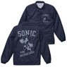 Sonic the Hedgehog Sonic College Coach Jacket Navy M (Anime Toy)