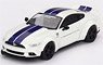 LB Works Ford Mustang White (RHD) (Diecast Car)