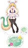 [Miss Kobayashi`s Dragon Maid] [Especially Illustrated] Big Acrylic Stand [Swimwear Ver.] (1) Tohru (Anime Toy)